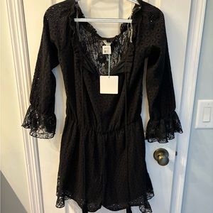 NWT Umgee boutique lace romper